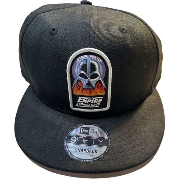 Disney Other - Star Wars New Era 59FIFTY The Empire Strikes Back Black SnapBack Hat Cap New